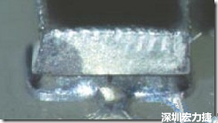 不沾錫，空焊不沾錫