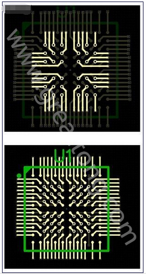 如何布線不同的BGA圈，從最外層開始，直到中心-深圳宏力捷