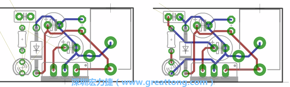 2.3. 下一步，進(jìn)行布線并連接各個(gè)電源供應(yīng)的連結(jié)點(diǎn)。